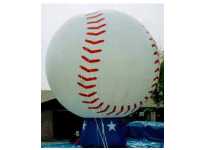 baseball advertising inflatable - helium baseball balloons available.