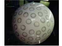 golfball balloon - helium golfball balloon made in USA.