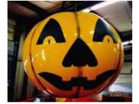 jack o'lantern - custom balloon